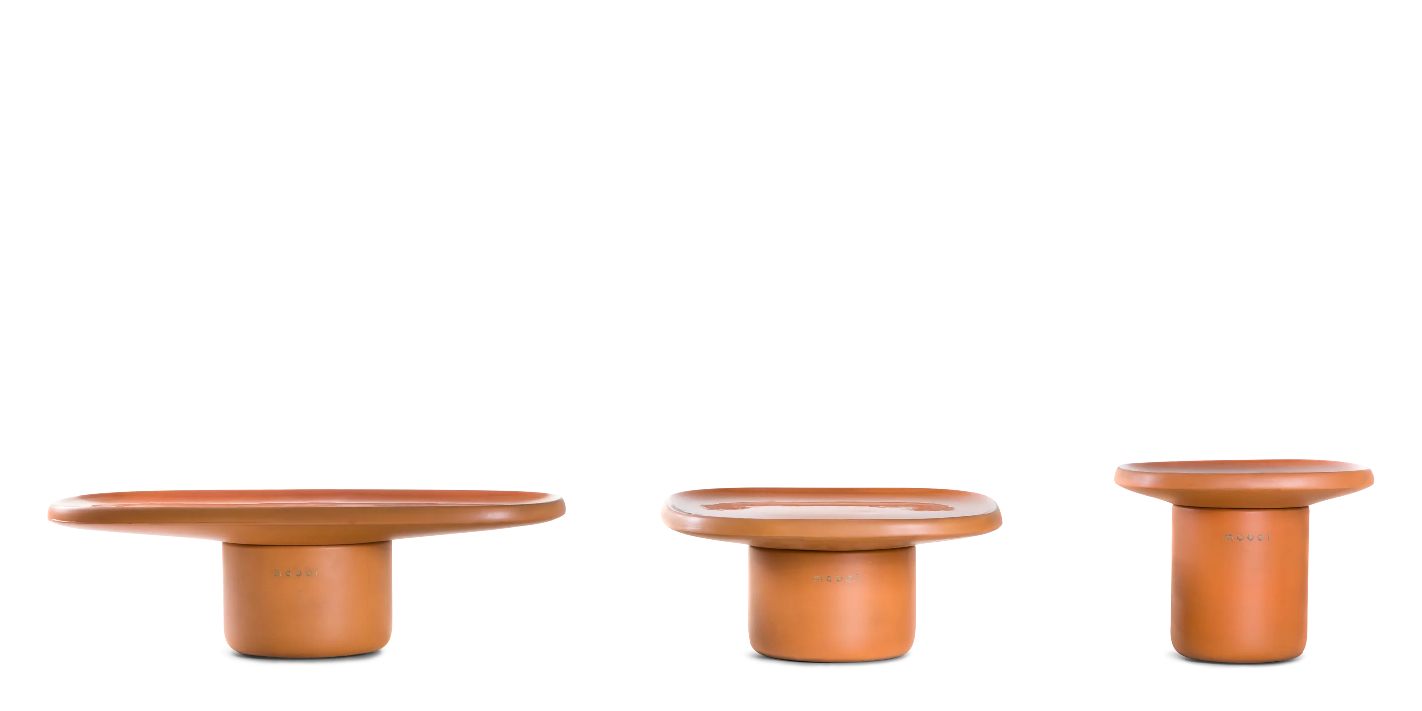 Obon Table all three models front view